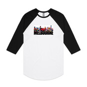 raglan gym tee unisex