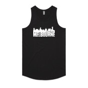 White logo singlet